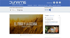 Desktop Screenshot of dynamisradio.org